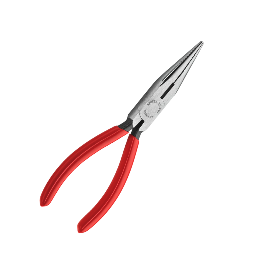 KNIPEX 25 01 160 – Pinza a becchi mezzi tondi dritti 160 mm