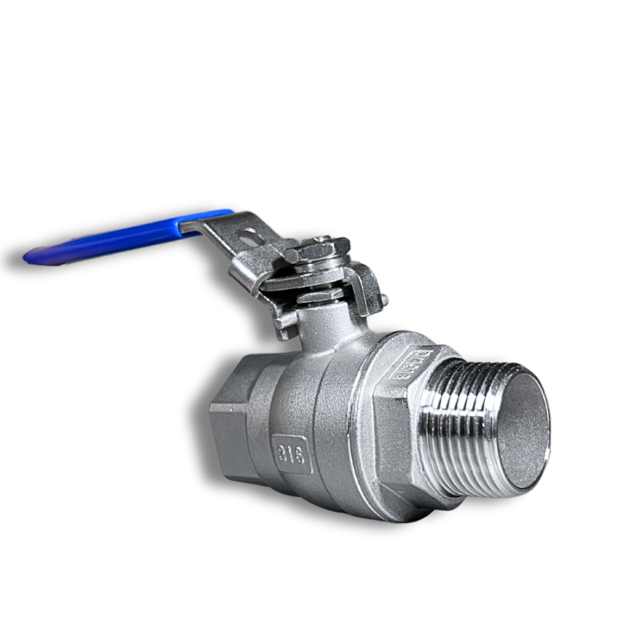 Valvola a Sfera Inox Maschio/Femmina con Leva – 316