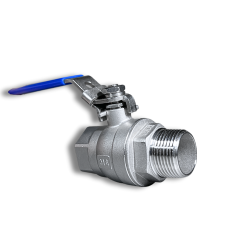 Valvola a Sfera Inox Maschio/Femmina con Leva – 316
