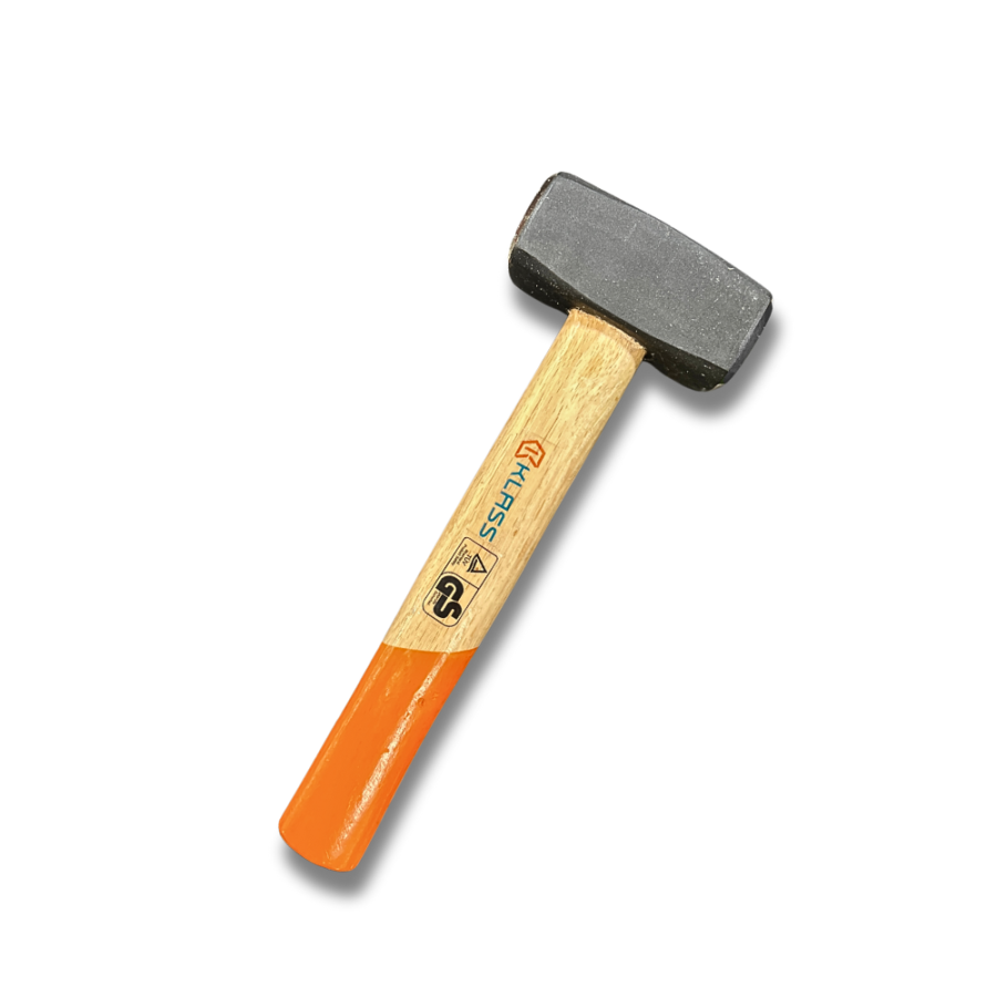 Mazza a due teste KLASS con manico in legno