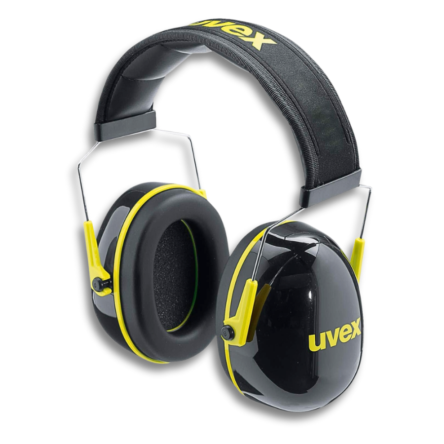 Cuffie antirumore Uvex K2 – Protezione SNR 31 dB, design ergonomico
