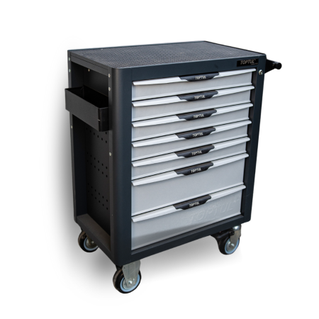 Carrello portautensili Toptul TCAL0703 – 7 cassetti, struttura robusta