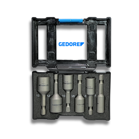 Set supporti a bussola portainserti (6 pz.) Gedore 666-006