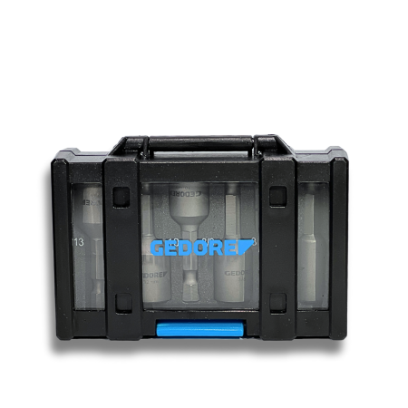 Set supporti a bussola portainserti (6 pz.) Gedore 666-006