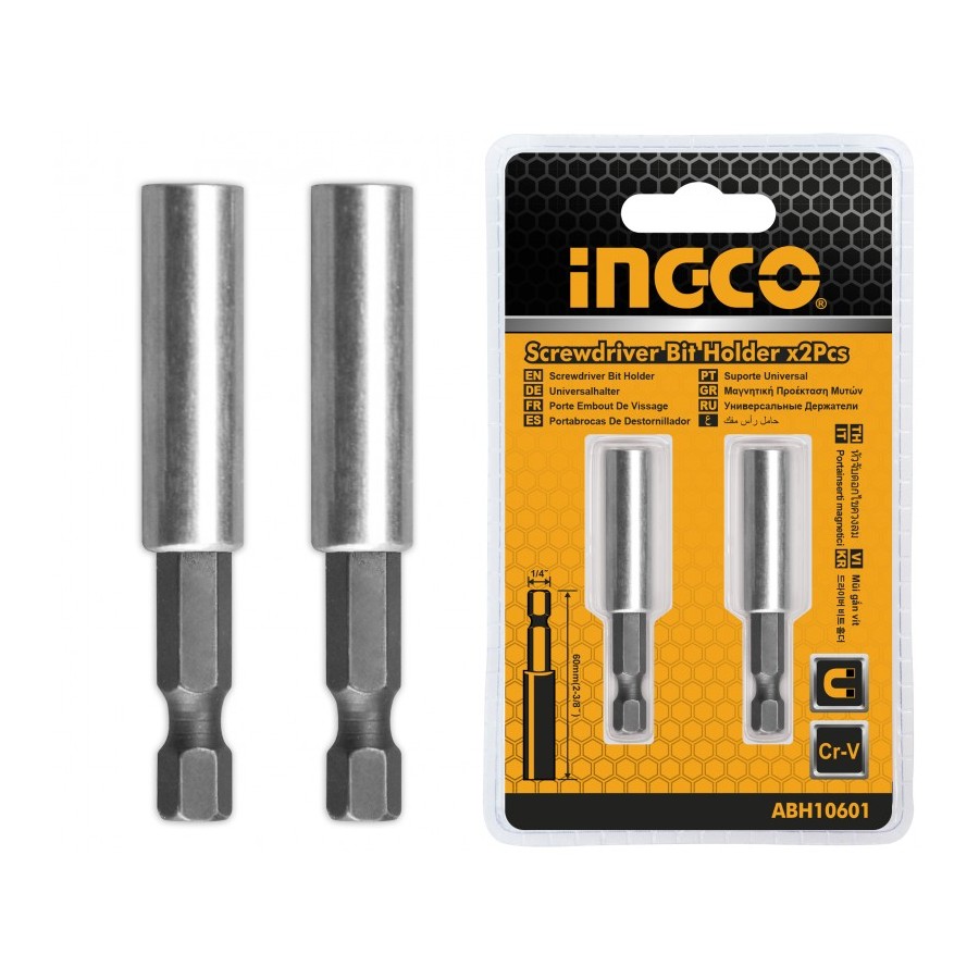 ABH 10601 Set 2 portabit da 60mm INGCO