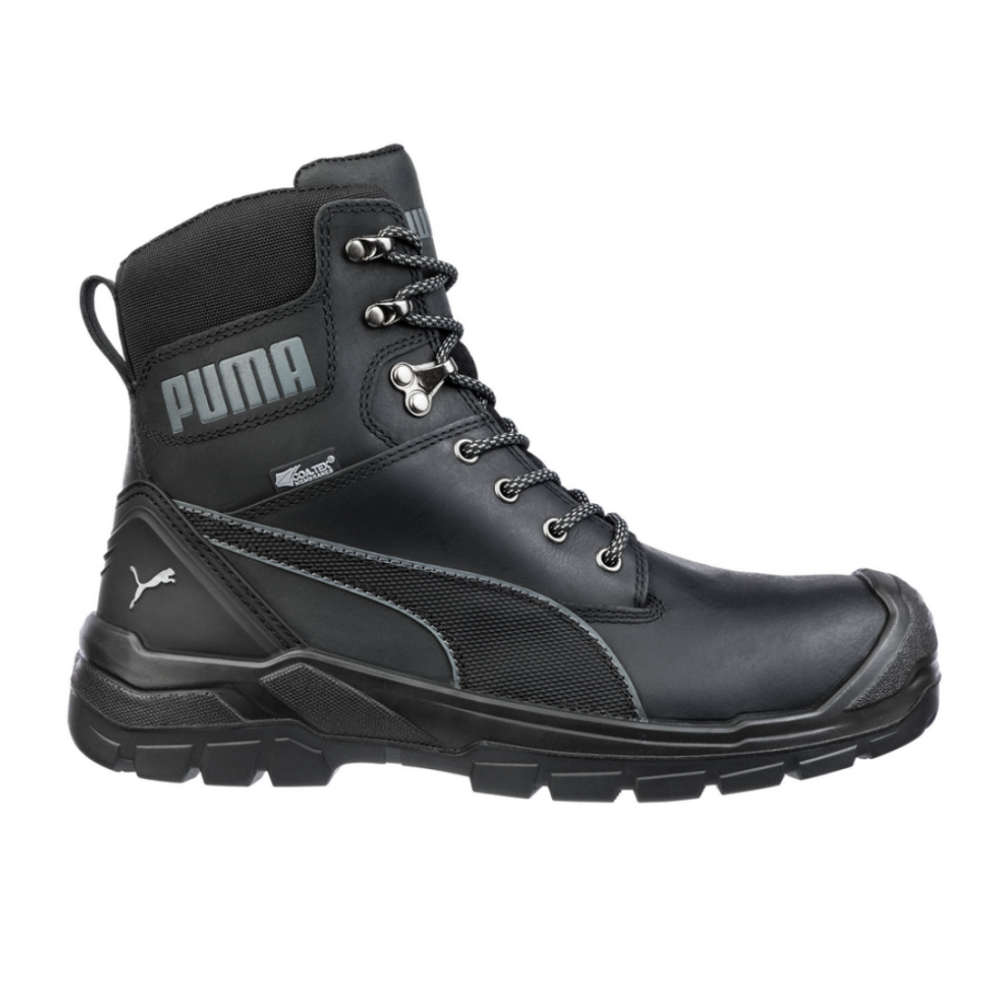 CONQUEST HIGH BLACK Scarpa antinfortunistica alta Puma  CTX  S3 WR CI HI HRO SRC