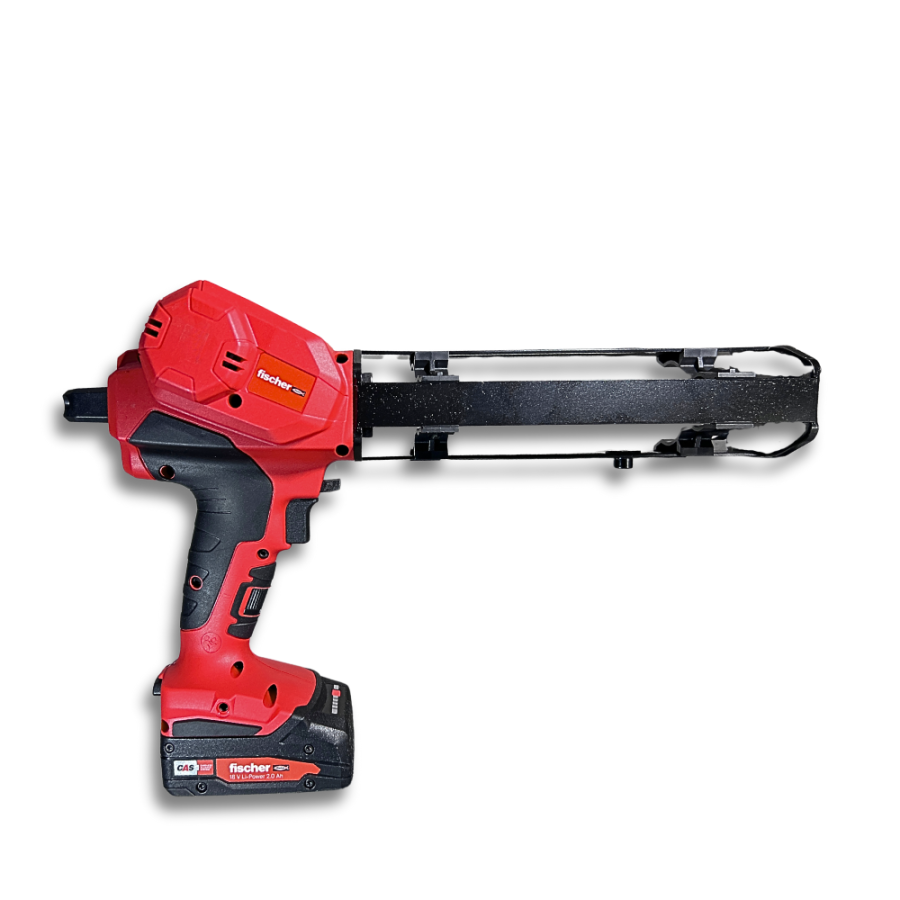 Pistola per silicone a batteria Fischer – Sistema professionale per cartucce e resina chimica