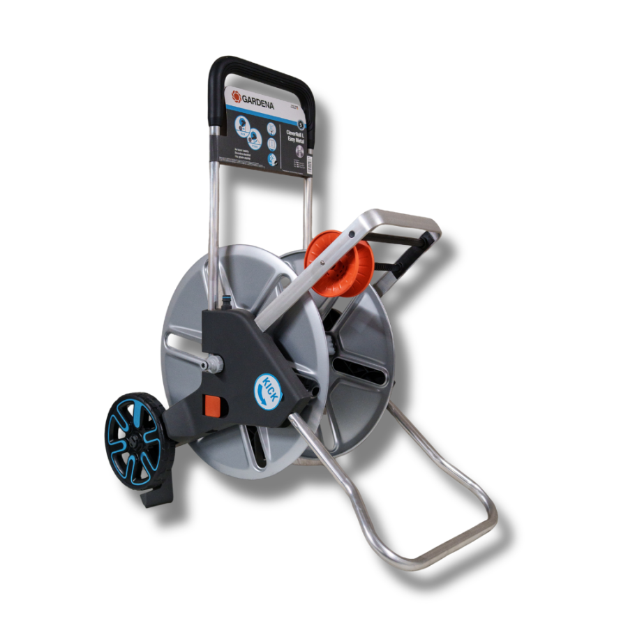 GARDENA 18550-20 CleverRoll L Easy Metal Carrello Avvolgitubo